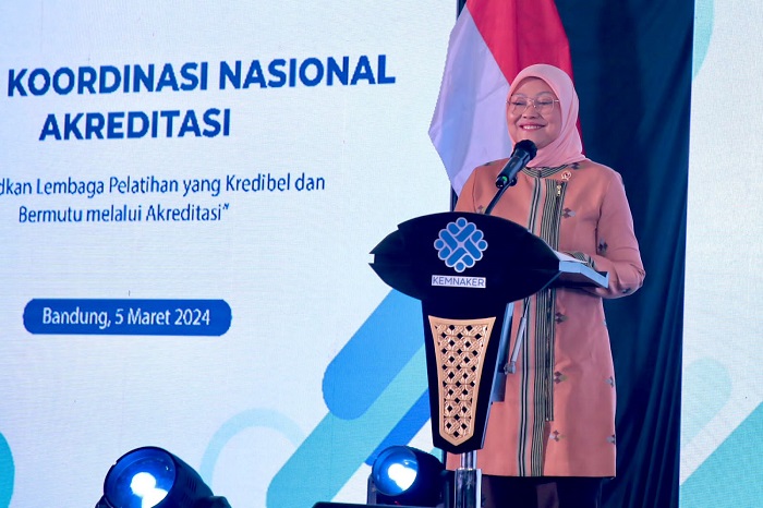 Pada 2024, Kemnaker Targetkan Sebanyak 1.040 Lembaga Terakreditasi