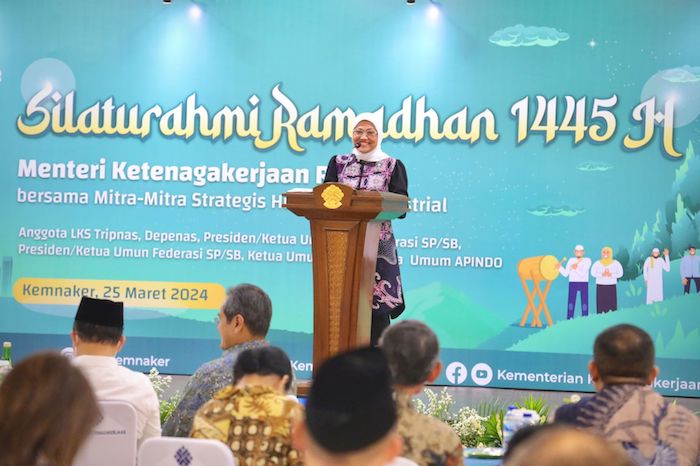 Gelar Silaturahmi, Menaker: Terus Jalin Kerja Sama yang Menguntungkan