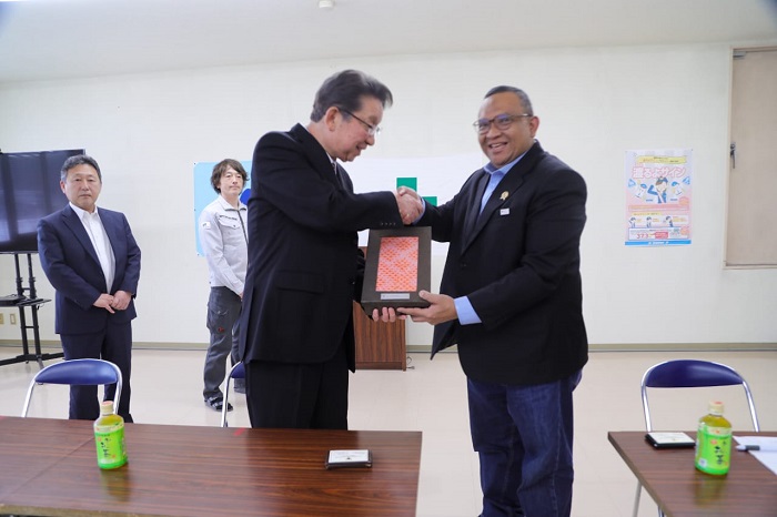 Wamenaker Kunjungi Perusahaan Morishita, Perluas Kesempatan Kerja dan Program Pemagangan