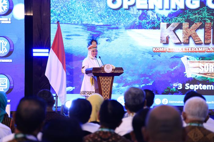 Sebanyak 140 Kompetitor Adu Keahlian di Kompetensi Keterampilan Instruktur Nasional di Sorong